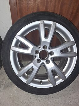 Alu disky Mercedes 5x112 s pneumatikami 215/45R17 - 2