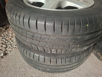 4ks alu disky orig. Škoda 5x100 R14 pneu 185/60 r14 - 2