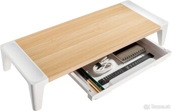 Podstavec pod monitor AlzaErgo Riser ER230 biely - 2