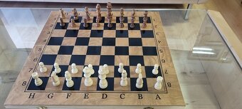 Predám drevené šachy / šach / dáma / backgammon - 2