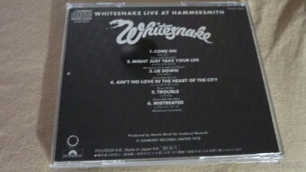 CD WHITESNAKE - Livee At Hammersmith japan CD - 2