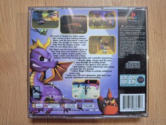 Predám hru na PS1 Spyro 2 : Gateway to Glimmer - 2