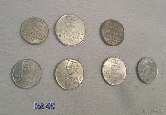 Mince rôzne, ČSSR, ČSFR, československé, lot.,ročníky... - 2
