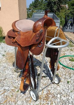 Westernové sedlo Gomeier Equine Designs-Diamond c - 2