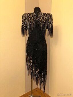 Ručne robené spoločenské/plesové šaty - 2