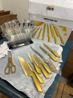 D.Perlla kuchynský set nožov — čiastočný komplet, skvelá cen - 2