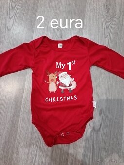 Vianočné oblečenie pre dievčatko 62-74 - 2