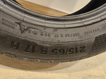 Špičkové zimné pneumatiky Continental - 215/65 r17 99H - 2