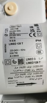 Ventilátor LINEO 125 T Nový - 2