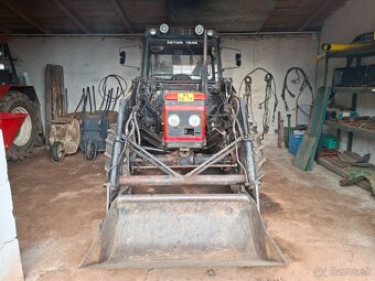 ZETOR 7245 4X4 + ČELNÍ NAKLADAČ - 2