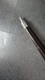 Valaška strieborná aj zlatá  100cm mat. Mosadz - 2