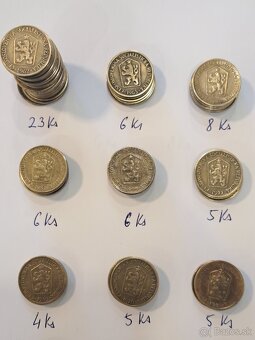 Mince 1 koruna ČSR - 2