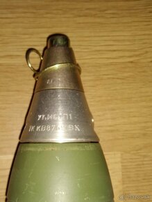 Znehodnotená minometka 60mm, juhoslávia - 2