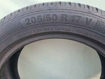Letné pneumatiky 205/50R17 - 2
