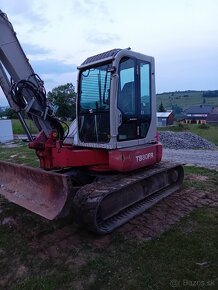 Takeuchi tb80fr vymenim na traktor vyvozku - 2