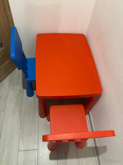 Stôl a stoličky ikea - 2