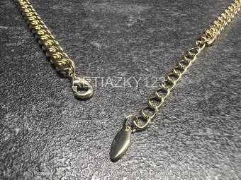 Zlatá retiazka 7mm – kubánska (Cuban Chain) - 2