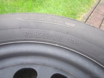 16" pl. disky Karoq, Superb so zim. pneu Fulda 215/60R16 99 - 2