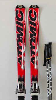 LYŽE ATOMIC CX COMP 154CM + LYŽIARKY NORDICA 41EUR - 2