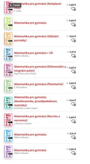 Matematika pro gymnázia – kompletný set 10 kníh - 2