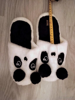 Papuče Panda Vianoce NOVE - 2