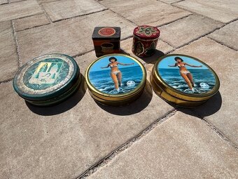 Predám retro plechovky - 2