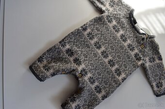 Teplý overalík pre novorodenca - 2