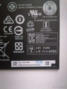 Lenovo yoga book x91l - bateria - 2