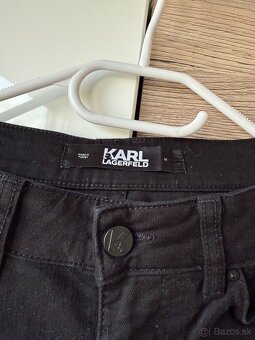 Karl Lagerfled rifle - čierne - 2