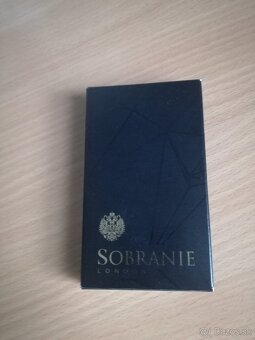 Tabatierka s príslušenstvom,zapaľovač Sobranie London,plazmo - 2
