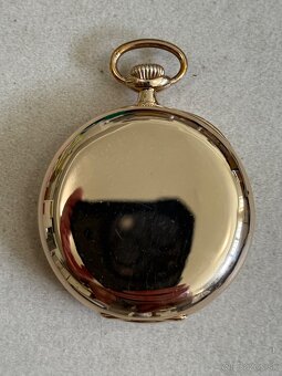 Zlaté vreckové hodinky Omega - 2