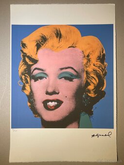 Andy Warhol "Marilyn Monroe" Limitovaná edícia_Certifikát - 2