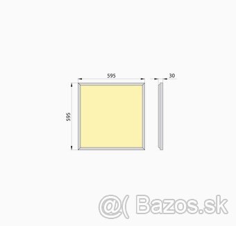 Led podhľadový panel 60 LED/40W/230V 4000K IP40 - 2