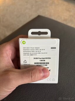 Apple adaptér 20w original nerozbalený - 2