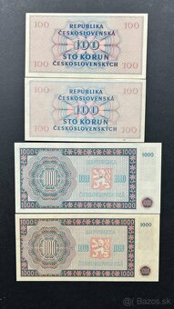 Bankovky ČSR 1945 Neperforované Unc - 2