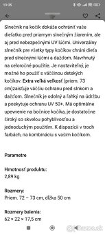 Slnečník na kočík - 2