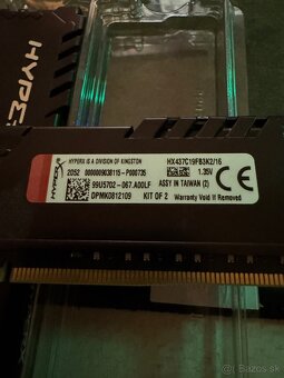 Hyperx fury 2x8GB 3733mhz - 2