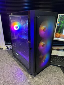 Herný počítač i7-3770  RX 570  SSD + HDD  RGB  Win11 - 2