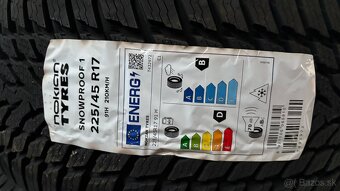 225/45R17 Zimne nove NOKIAN - 2