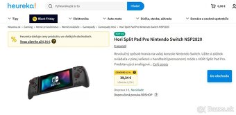 Hori Split Pad Pro Nintendo Switch + obal - 2