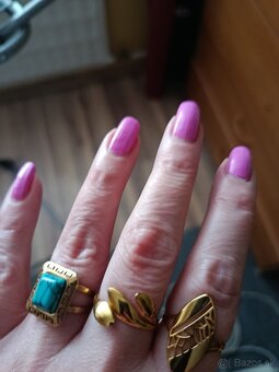 Prstene a náramok novy - 2