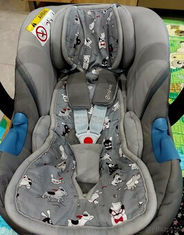 Cybex Aton M + zrkadlo + merino vložka - 2