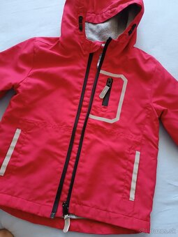 Prechodná červená bundička - 98 - 2