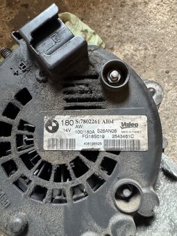 bmw n47 alternátor štartér klima kompresor - 2