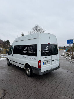 Ford Transit – 6 míst, klima, tempomat, dobrý stav - 2