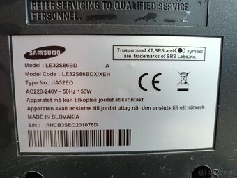 Samsung televízor 32" LE32S86BD - 2