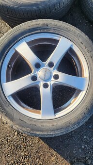 Letné Pneumatiky + disky alu Dezent 205/55 R16 5x110 - 2