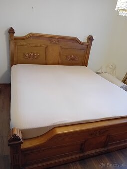 Postel z čistého dreva - 2