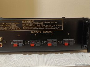 4 kanál zosilňovač 4x70W s voľbou vstupu A470-MULTIROOM - 2