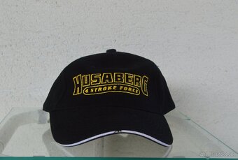 Husaberg kvalitná nastaviteľná šiltovka čierna - 2